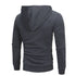 Men's Casual Sports Hooded Jackets - Stylish Daily Outwear with Zipper and Pockets for All Seasons