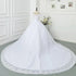 Maria Novia Off The Shoulder Princess Sweetheart Wedding Dress For Women Glitter Vintage Bride Bridal