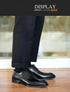Elegant Plus Size Men's Formal Oxfords - Classic Lace-Up Leather Shoes for Weddings, Office, and Business Casual Events