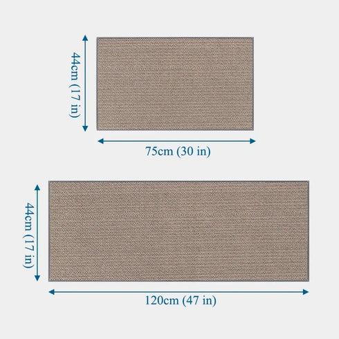 Kitchen Rugs and Mats Non Skid Washable Absorbent Runner for Kitchen and Laundry Room