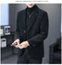 Men's Fashion Business Casual Blazer Simple Elite Party Suit