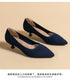 Stylish Women's Pointed Toe Slip-On Flat Pumps for Casual Spring and Autumn Wear