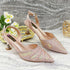 Venus Chan Shoes and Bag Set for Women's Party Heels