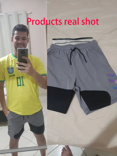 KAMB Summer Men's Shorts Quick Dry Sports Gym Wear