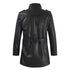 Men's Casual Fleece-Lined Leather Windbreaker Coat - Stylish Moto & Biker Jacket for Autumn and Winter Wear