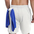 Men Running Shorts 2 In 1 Double-deck Sport Shorts for Gym Fitness
