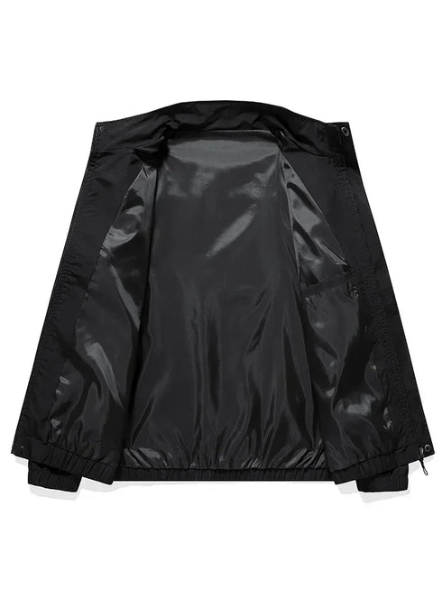 Plus Size Casual Windbreaker Jackets for Men – Outdoor Windproof Coats in Large Sizes 5XL to 8XL for Spring and Autumn Wear