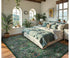 Large Machine Washable Bohemian Flower Carpet for Living Room and Bedroom Decoration