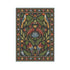 American Pastoral Style Flora Fauna Print Area Rug for Living Room and Bedroom Decor