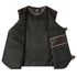 Men's Genuine Cowhide Leather Vest - Slim Fit Multi Pocket Zipper Waistcoat for Spring and Autumn Casual Wear