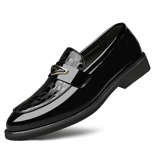 Large Size Men's Dress Shoes Soft Sole Casual Wedding Footwear