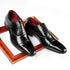 Classic Leather Men's Formal Slip-On Dress Shoes Oxfords Size 46
