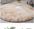 Plush Round Rug Mat for Living Room and Bedroom Home Decor