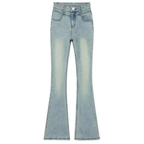 Baggy Jeans For Women - Wide Leg Denim Pants, Vintage Aesthetic, Loose Fit Casual Jeans