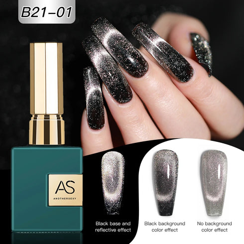 Magnetic Cat Eye Nail Gel Polish - 15ml 9D Shiny Galaxy Effect Soak Off Varnish for Stunning Nail Art, Long Lasting Manicure Essential