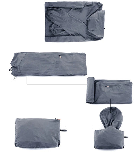 Lightweight Summer Outdoor Windbreaker Jacket for Men - Quick Dry, Sun-Protective, Ideal for Hiking, Fishing, Cycling, and Gym Activities with Hooded Design