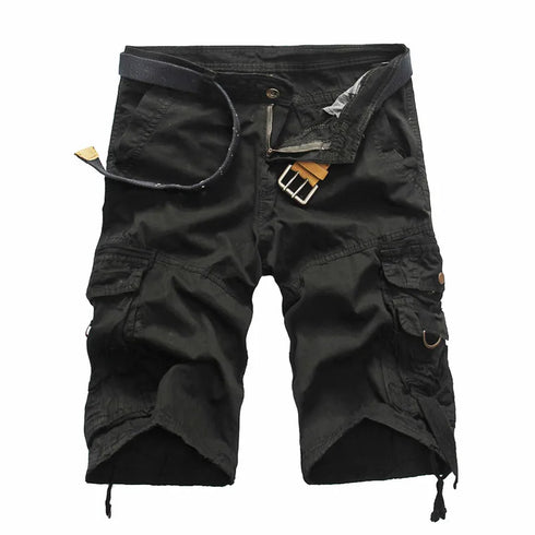 Summer Cargo Shorts Men Cool Camouflage Casual Pants Camo