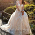 Enternity Fashionable A-line Wedding Gown For Bride Appliques