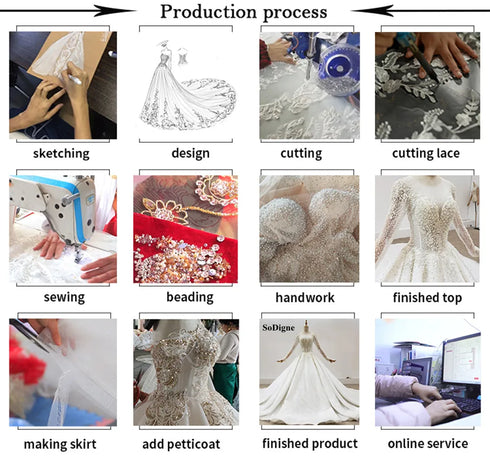 SoDigne Elegant Satin Bride Dresses V Neck Halter Beach Wedding Gown