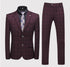 Men's Business Casual Suit Set Blazer Vest Pants Fashionable Slim Fit for Weddings and Work