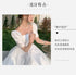 White Sweat Princess Wedding Dress for Banquet Ball Prom