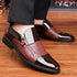 Comfortable Slip-On Walking Shoes for Men Casual Breathable Loafers Handmade Wedding Footwear