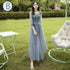 Elegant Off Shoulder Tulle A Line Dress Bridesmaid Dress With Appliques Lace Up Bridal Gown