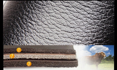 Elegant Leather Men’s Formal Shoes - Luxury Slip-On Loafers for Dressy Occasions, Breathable Moccasins, Versatile Casual Business Footwear in Plus Sizes 38-44