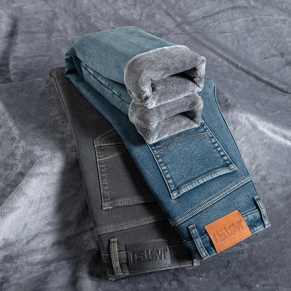 Original Classic Vintage Trend Men's Winter Jeans Trousers