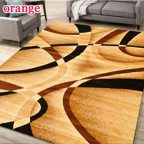 Geometric Area Rug for Living Room Modern Home Decorations Non-Slip Floor Mat