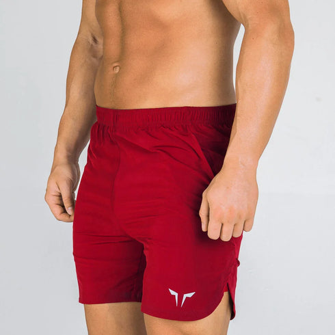 Men's Summer Gym Fitness Double-Decker 2 in 1 Shorts Sports Running Basketball Jogger Bottoms