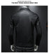 Autumn Oversized Slim Men's Motorcycle Riding Suit - Thickened Waterproof PU Leather Jacket for Casual Wear
