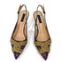 Italian Design Texture Shoes And Bags Rhinestones High Heels