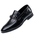 Stylish Men's Genuine Leather Pointed Loafers for Summer - Comfortable, Breathable Casual Shoes Perfect for Spring and Autumn Occasions