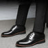 Men Breathable Leather Shoes Soft Sole Business Casual Footwear