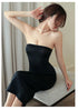 Summer Ice Silk Open Back Dress For Formal Occasions