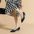 Stylish Women's Pointed Toe Slip-On Flat Pumps for Casual Spring and Autumn Wear