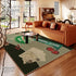 American Retro Cartoon Area Rug for Living Room and Bedroom Decor