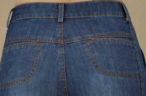 High Waist Wide Leg Jeans for Women Casual Baggy Trousers