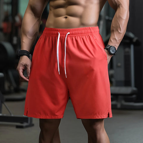 UETEEY Men Hot Shorts Quick-Drying Fitness Gym Wear