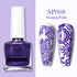10ml Nail Stamping Polish for Stunning Metallic Mirror Effect - Gold, Silver, and Vibrant Colors for DIY Nail Art Designs