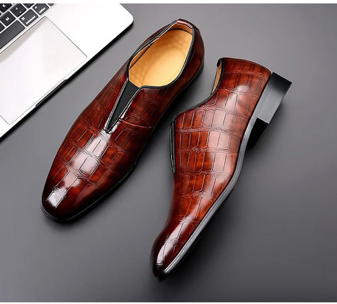 Luxury Handmade Moccasins for Men | Stylish Casual Loafers & Formal Office Shoes | Comfortable Slip-On Design for All Occasions