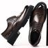 Mens Derby Shoes Height Increase Formal Dress Footwear Casual Leather Oxford Shoes