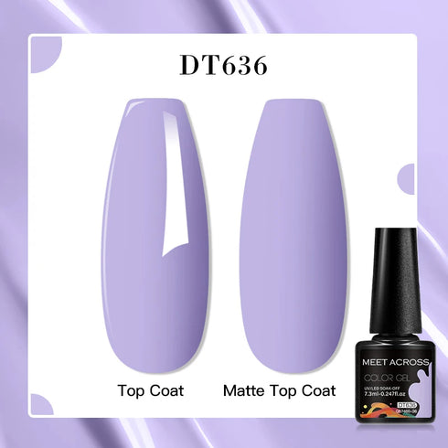 Vibrant 7.3ml Semi-Permanent Gel Nail Polish for Stunning Nail Art and Manicure - Soak Off LED UV Varnish for Long-Lasting Beauty