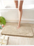 Soft Plush Bathroom Carpet Non-Slip Absorbent Floor Mat Thick Rug