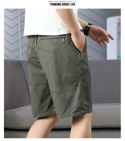 Men's Casual Shorts Summer Thin Section Trendy Loose Trousers