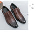 Leather Men's Elevator Oxford Dress Shoes for Wedding and Business Occasions