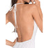 Elegant Mini Dress for Women with Deep V Neck and Split Design