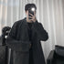 Casual Solid Color Loose Suit Jacket for Men with Long Sleeves - Autumn Streetwear Fashion
