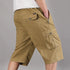 Men's Cropped Shorts Pure Cotton Business Gentleman Casual Work Shorts